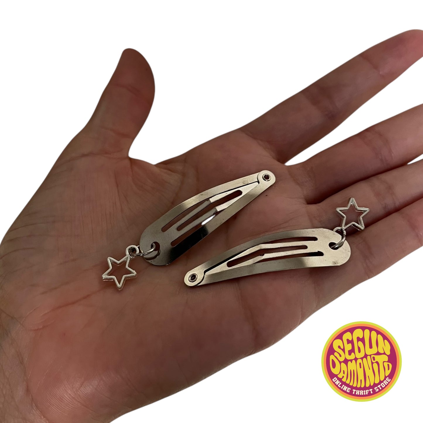 Handmade by us! Star Hair Clips
