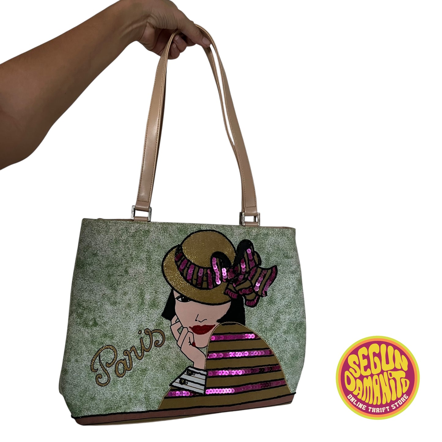 French Girl 90’s Vintage Shoulder Bag