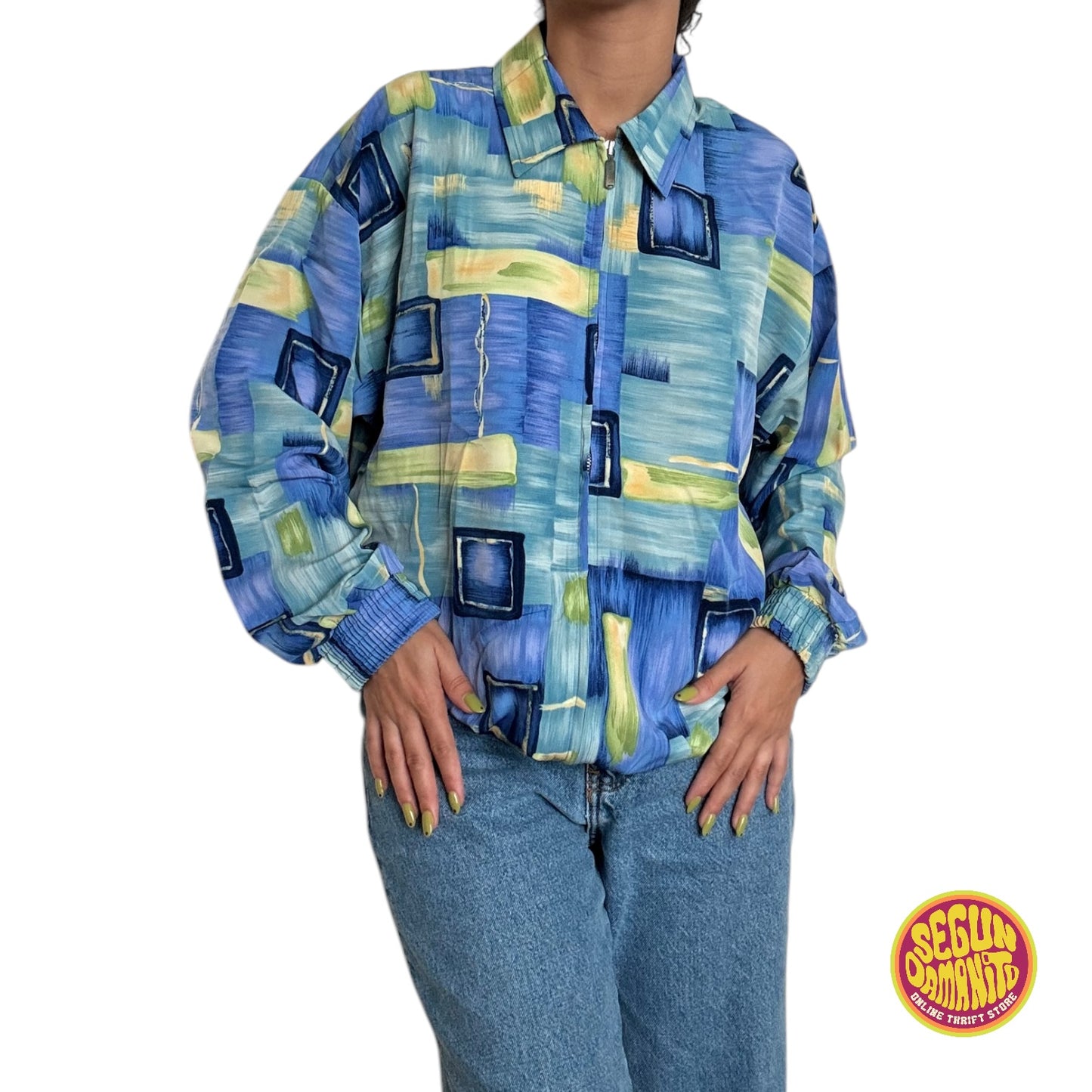 Blue Print 90’s Vintage Jacket