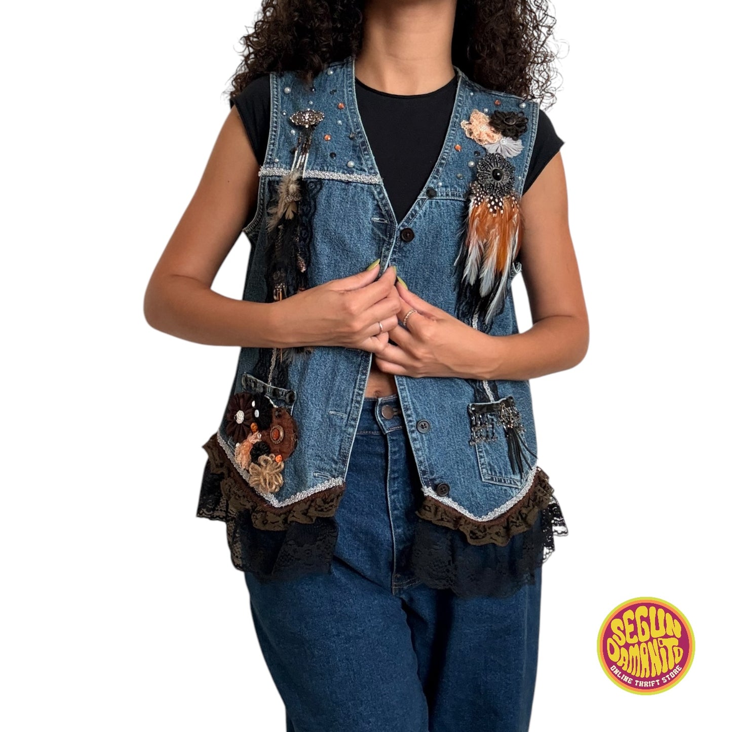 90’s Vintage 1/1 Denim Vest