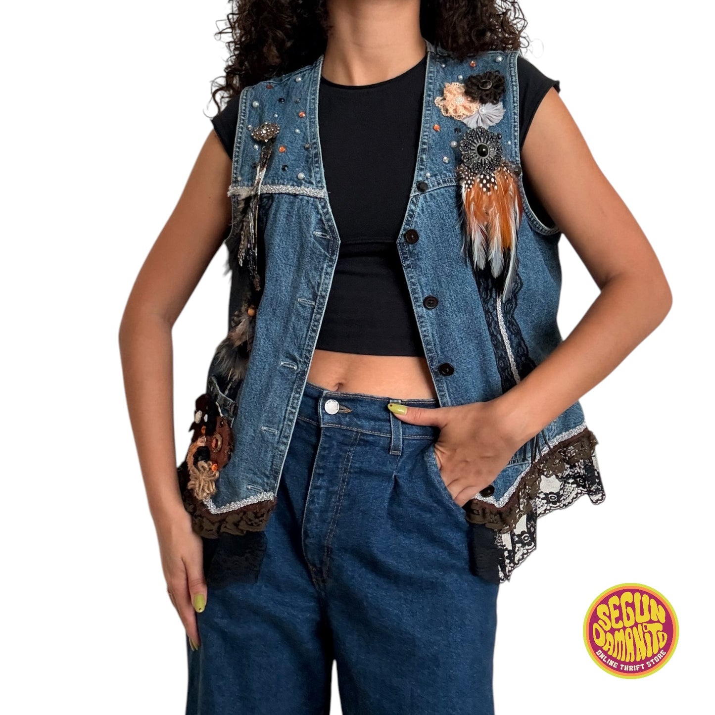 90’s Vintage 1/1 Denim Vest