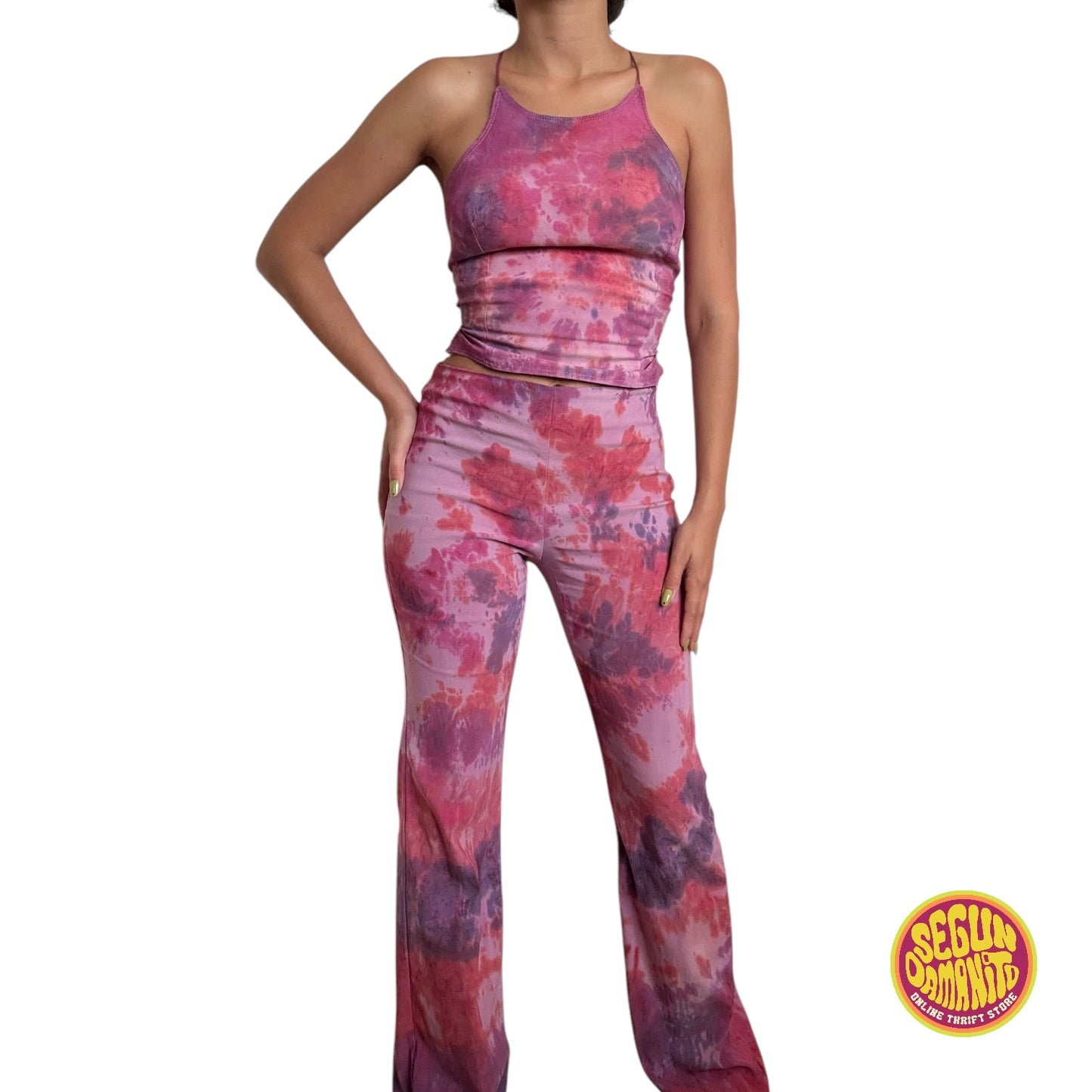 Hand Dyed 90’s Vintage Up-Cycled Pant Set