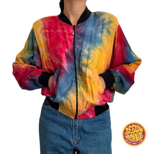 Tie Dye 90’s Vintage Jacket